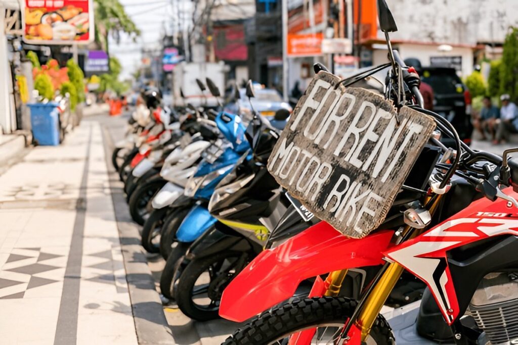 WHERE TI RENT A SCOOTER IN BALI