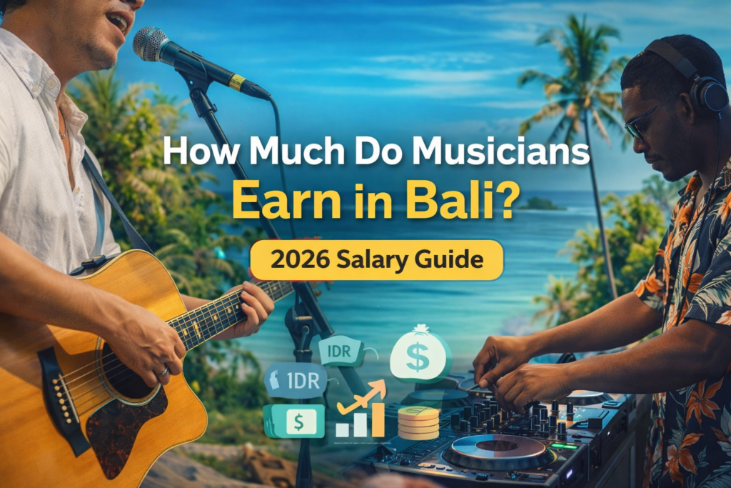 how much does bali pay for performing musicians